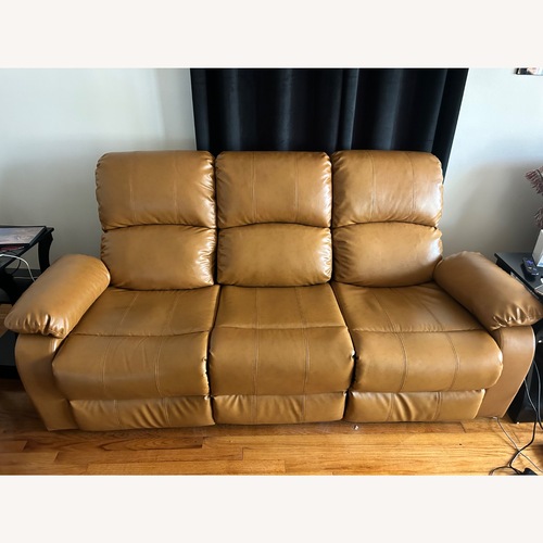 Used Leather Loveseat for sale on AptDeco