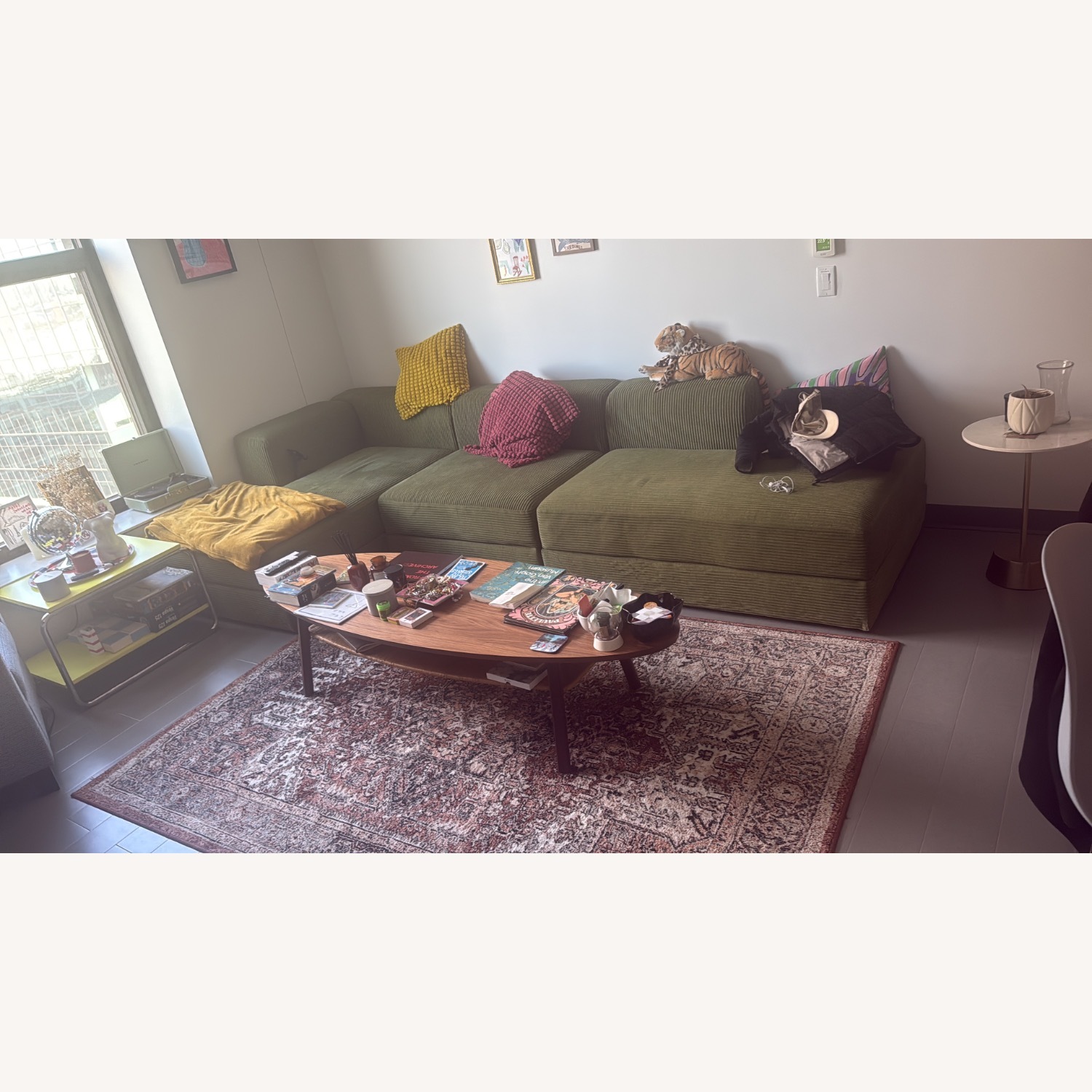 IKEA Green 3+ Piece Sectional - image-2