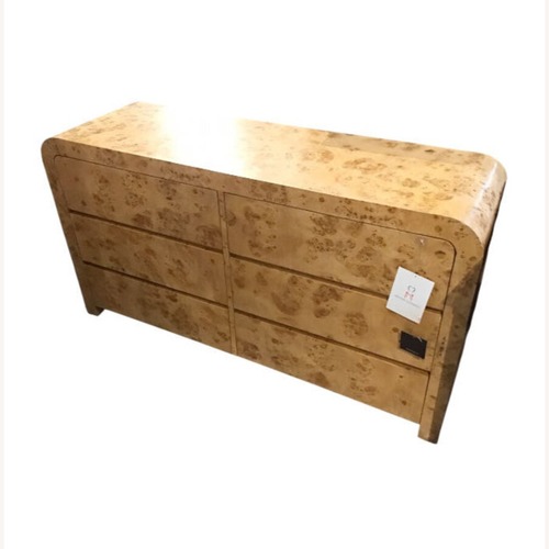 Used Cora Light Burl 6-Drawer Dresser for sale on AptDeco