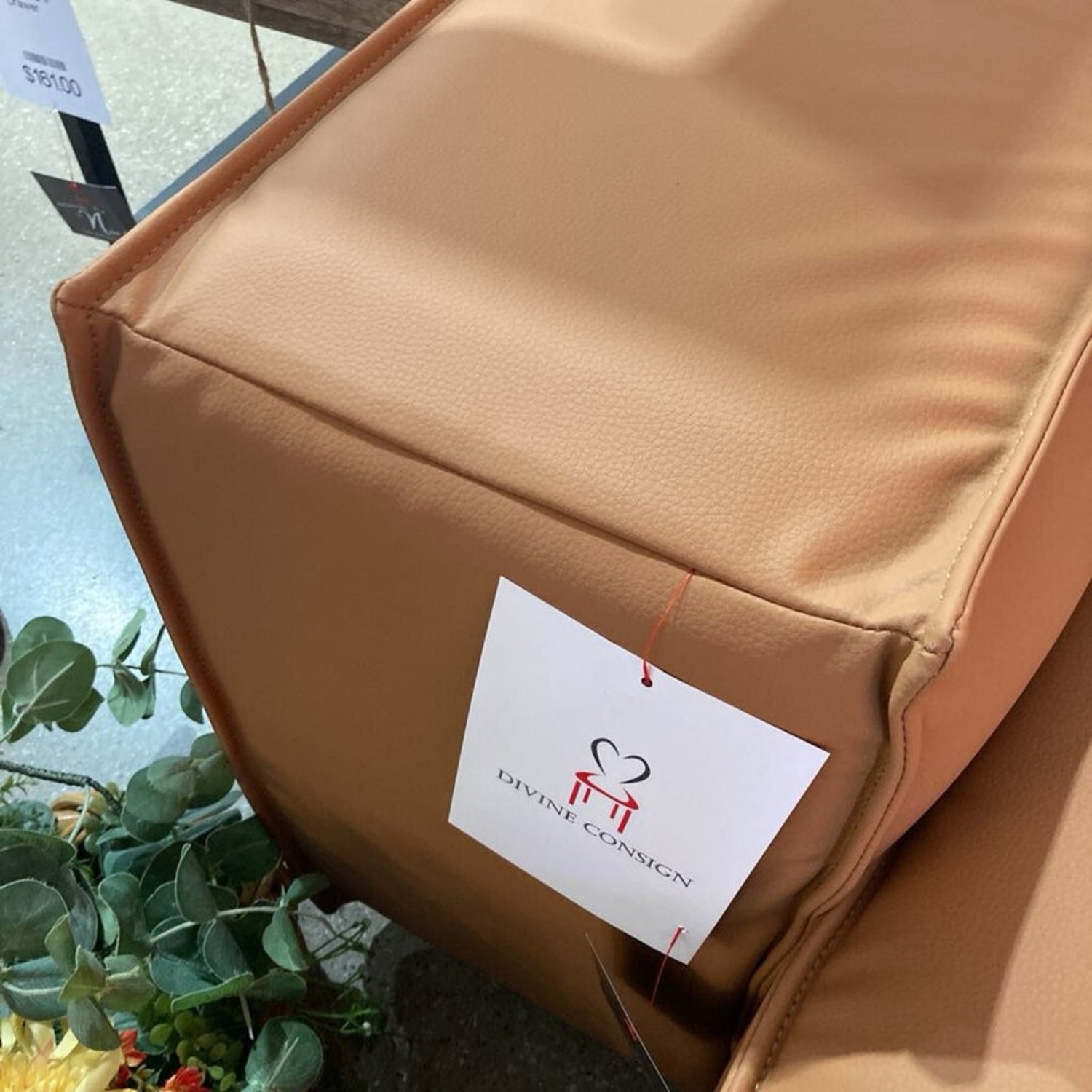 Phoenix Outdoor Sofa Brown Leather - image-7