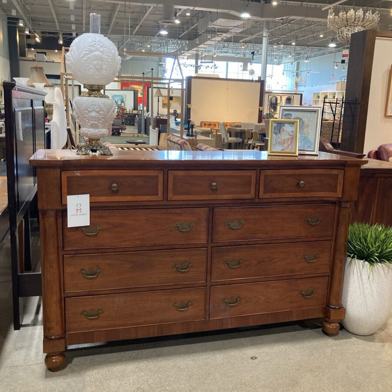 Lane Furniture Colonial 9-Drawer Dresser - image-4