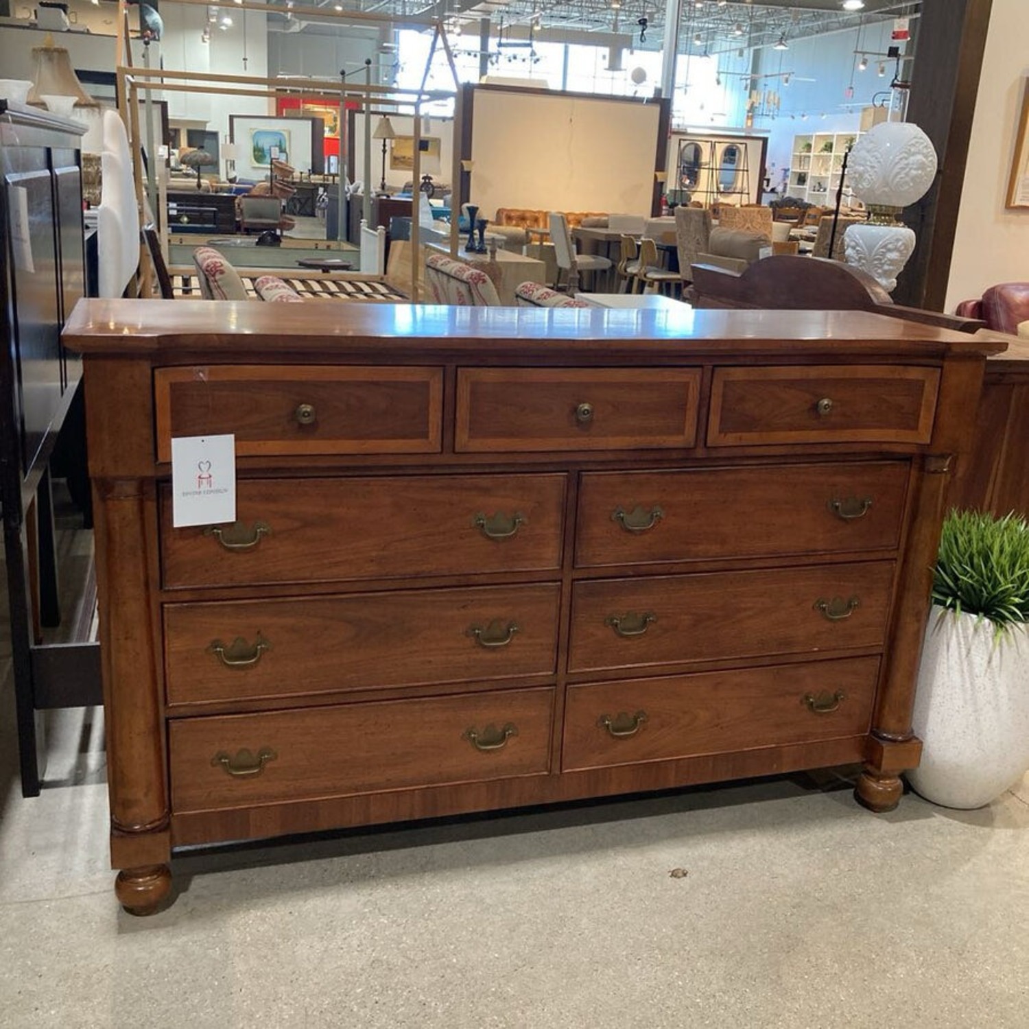 Lane Furniture Colonial 9-Drawer Dresser - image-3