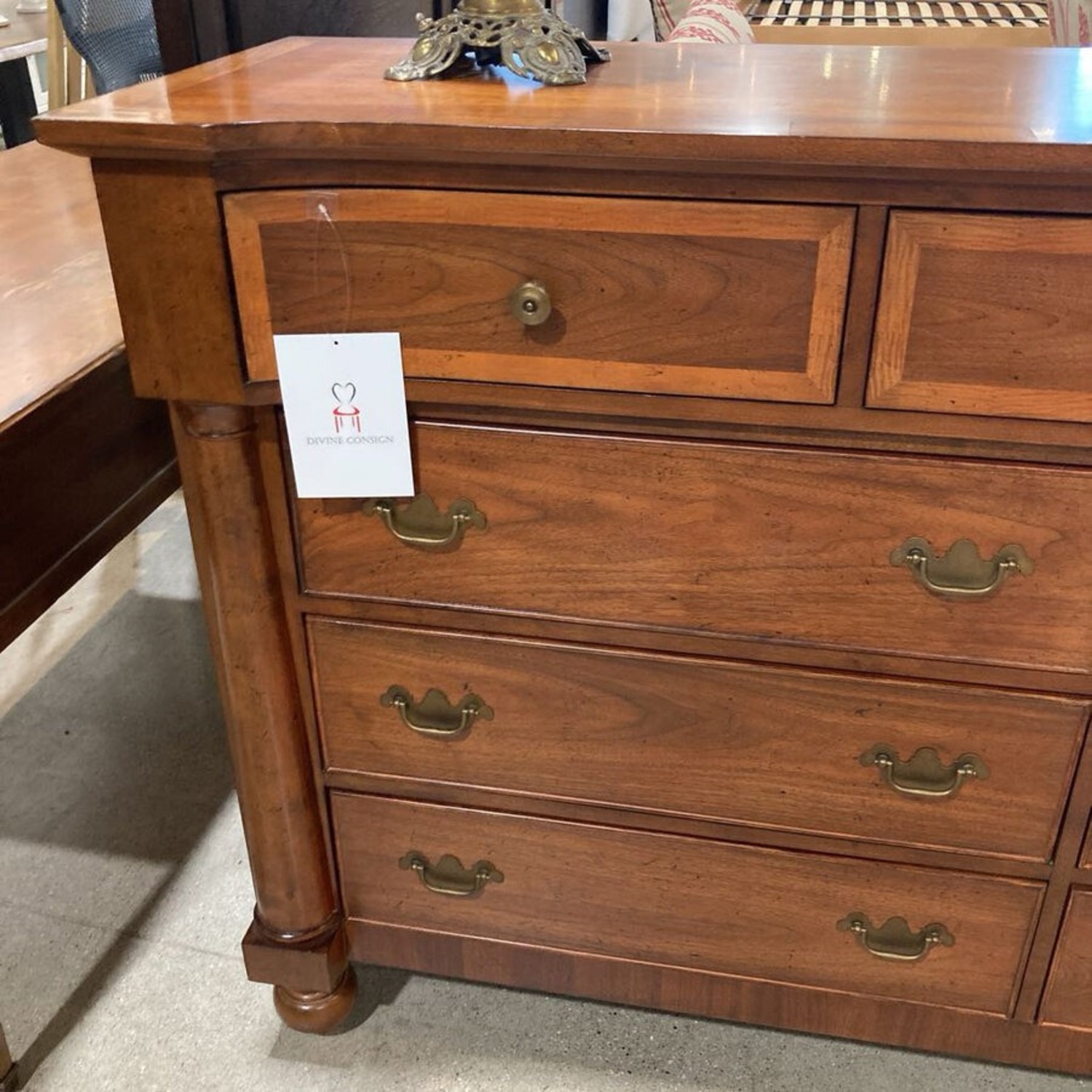 Lane Furniture Colonial 9-Drawer Dresser - image-6