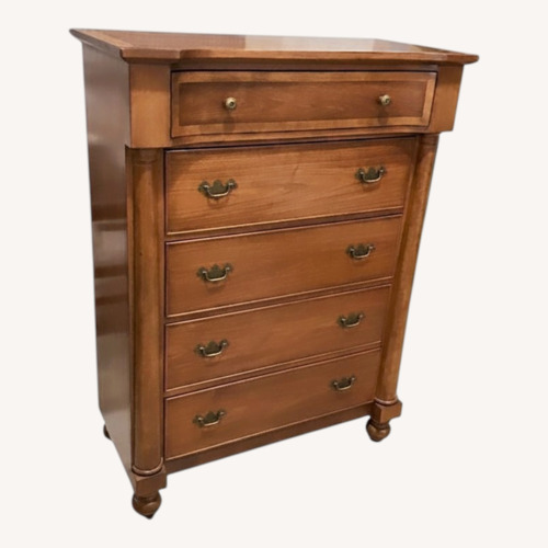 Used Lane Furniture Tall Colonial 5-Drawer Dresser for sale on AptDeco