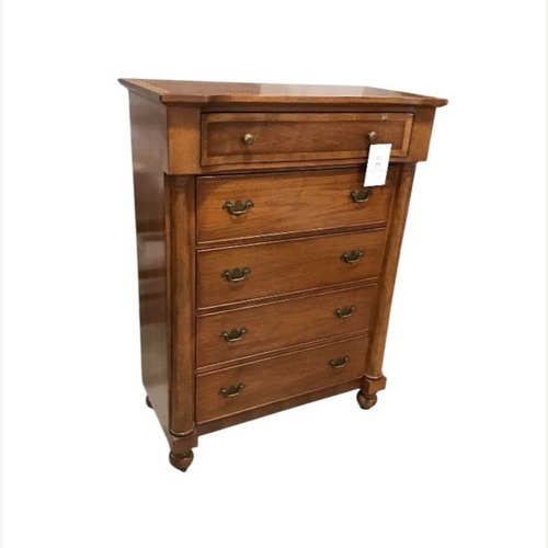 Used Lane Furniture Tall Colonial 5-Drawer Dresser for sale on AptDeco