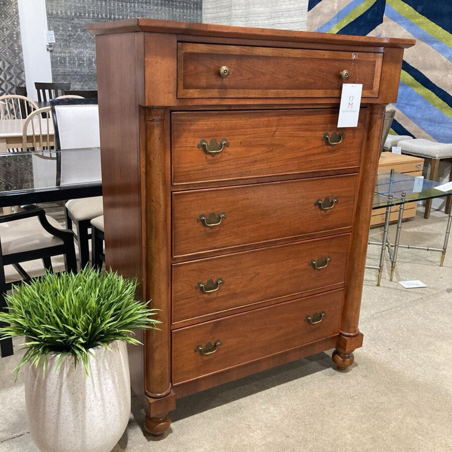 Lane Furniture Tall Colonial 5-Drawer Dresser - image-2