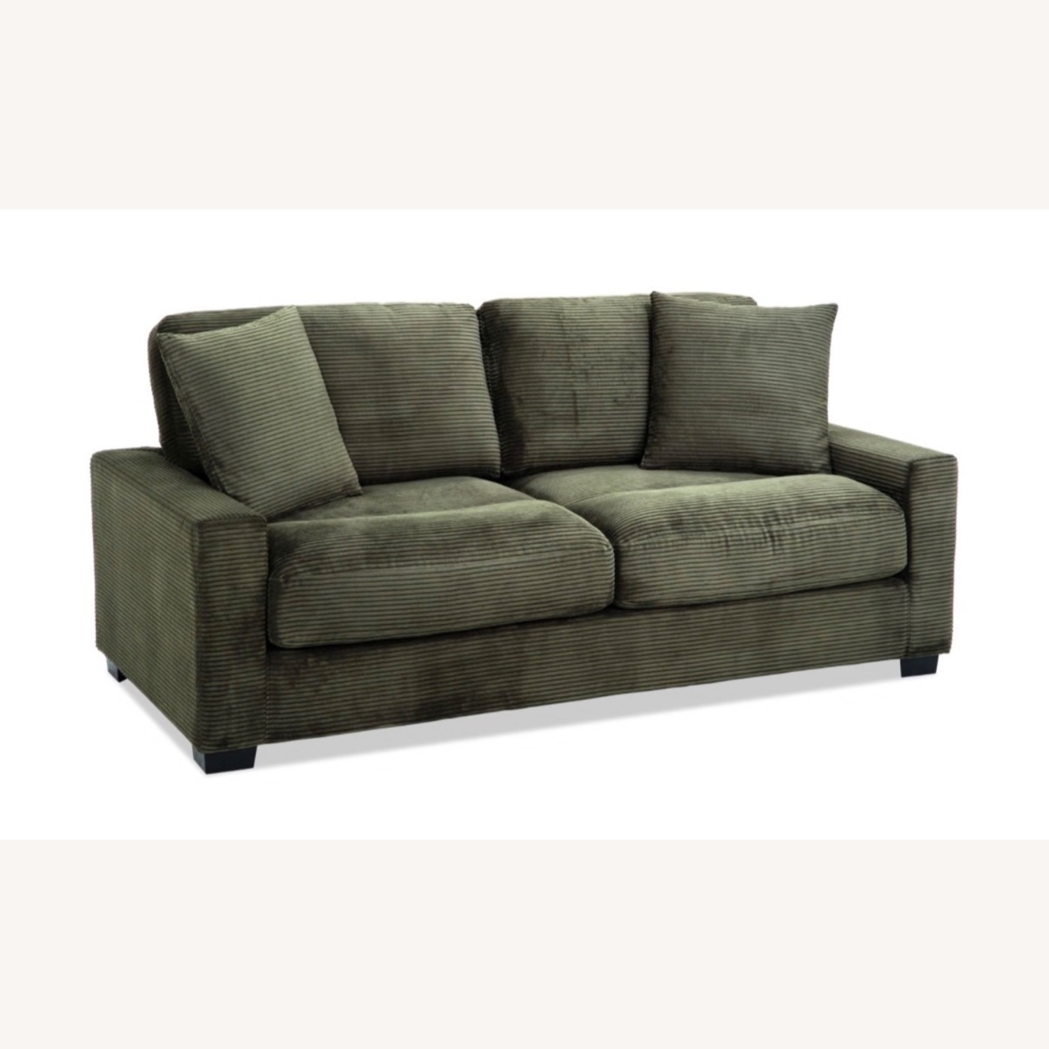 Bob's Discount Furniture Green Aspen Forest 86'' Sofa - image-2