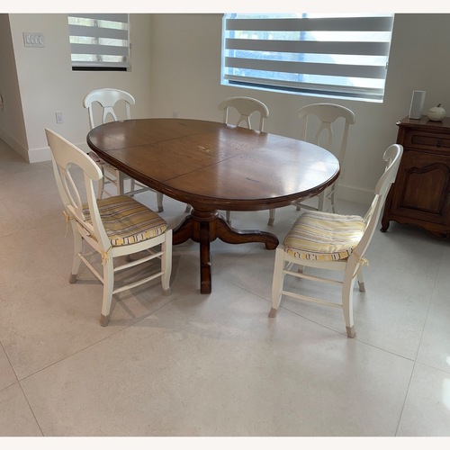 Used Pottery Barn Country Style Table for sale on AptDeco