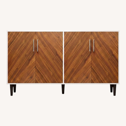 Used Wayfair White Wood Sideboard for sale on AptDeco