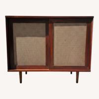 Vintage Mid Century Stereo Console Cabinet 