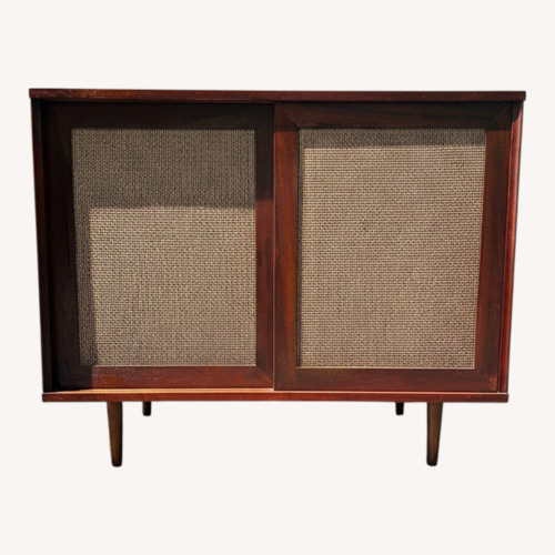Used Vintage Mid Century Stereo Console Cabinet  for sale on AptDeco