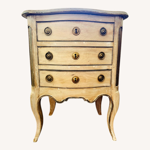 Used Antique Natural Wood Nightstand for sale on AptDeco