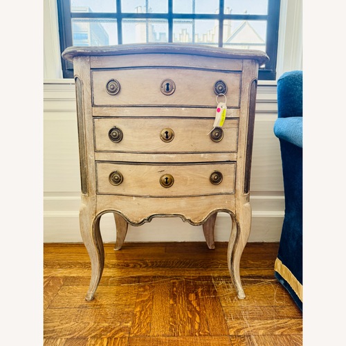 Used Antique Natural Wood Nightstand for sale on AptDeco