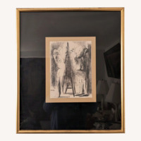 Picasso Lithograph Le Peintre et Modèle 1964
