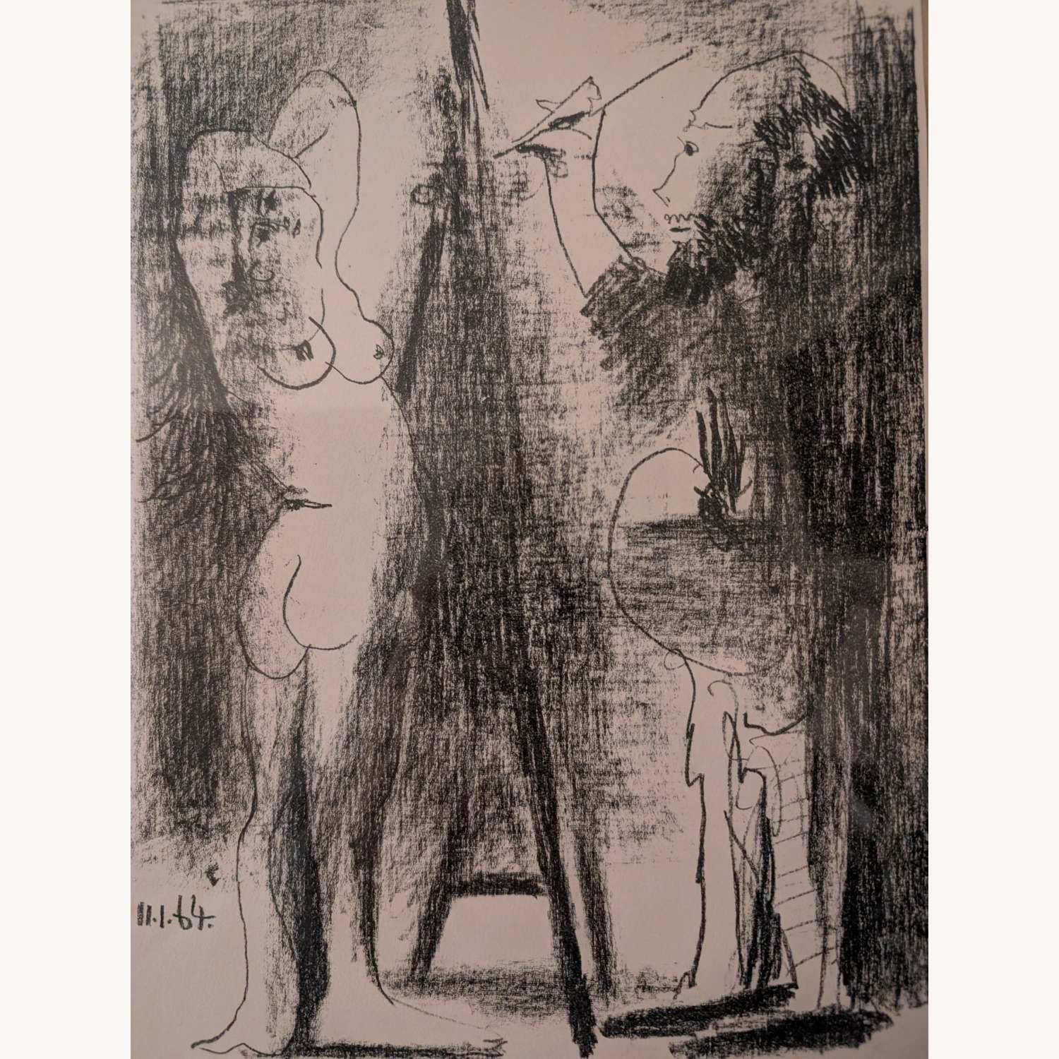 Picasso Lithograph Le Peintre et Modèle 1964 - image-4