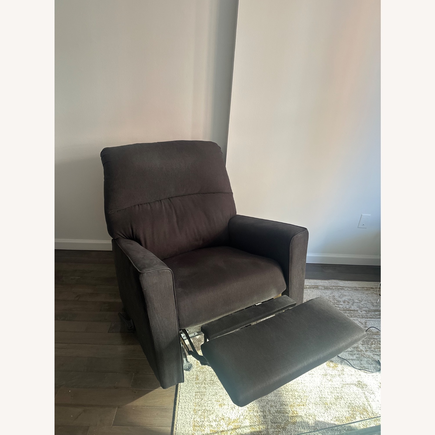 Ashley Furniture Altari Dark Gray Fabric Recliner - image-2