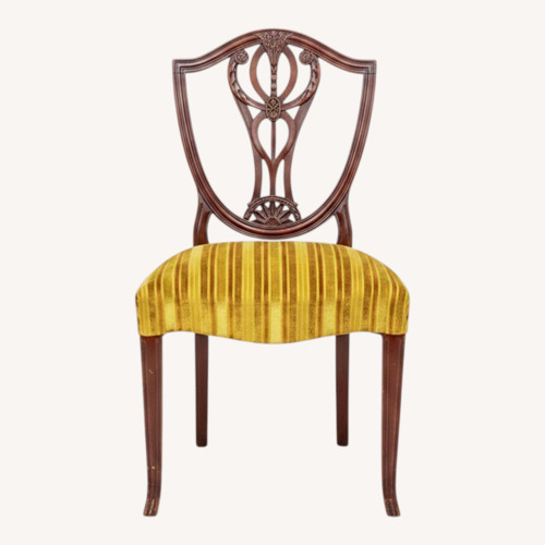 Used Pair English Mahogany Hepplewhite Chairs for sale on AptDeco