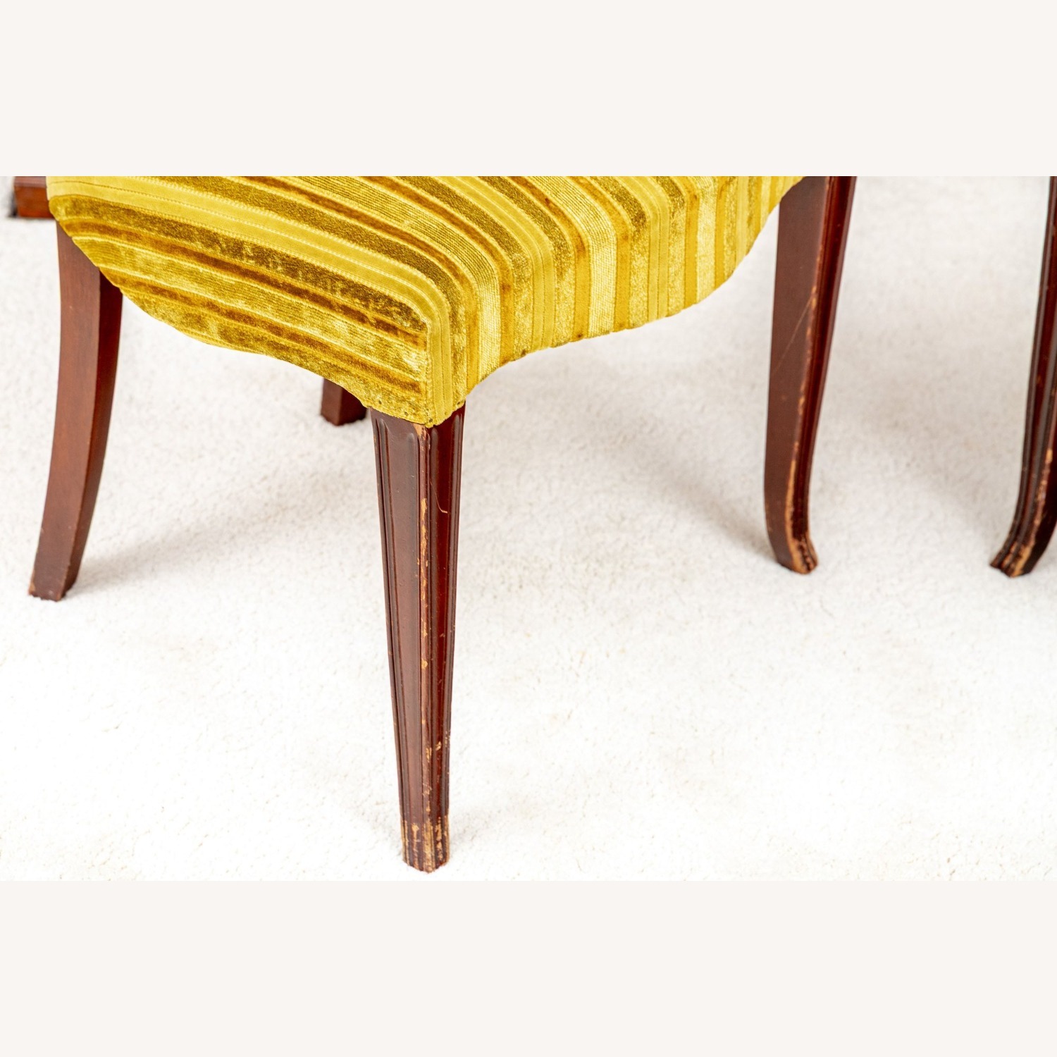 Pair English Mahogany Hepplewhite Chairs - image-9