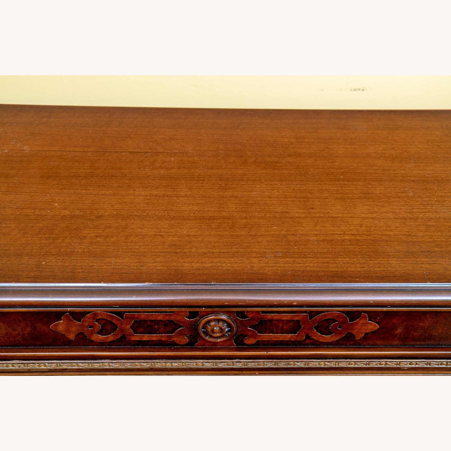 Carved Walnut Victorian Tudor Sideboard  - image-3