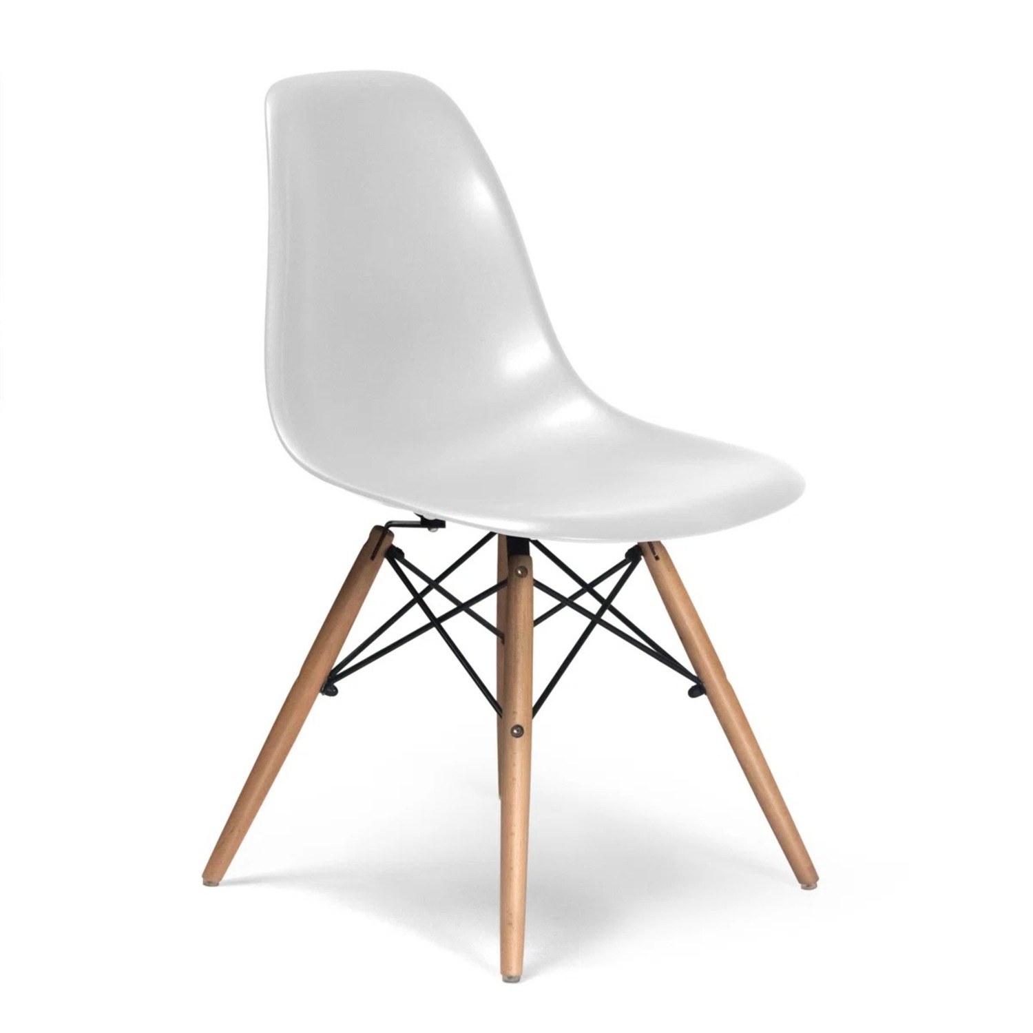 Jordan White Dining Chairs - image-1