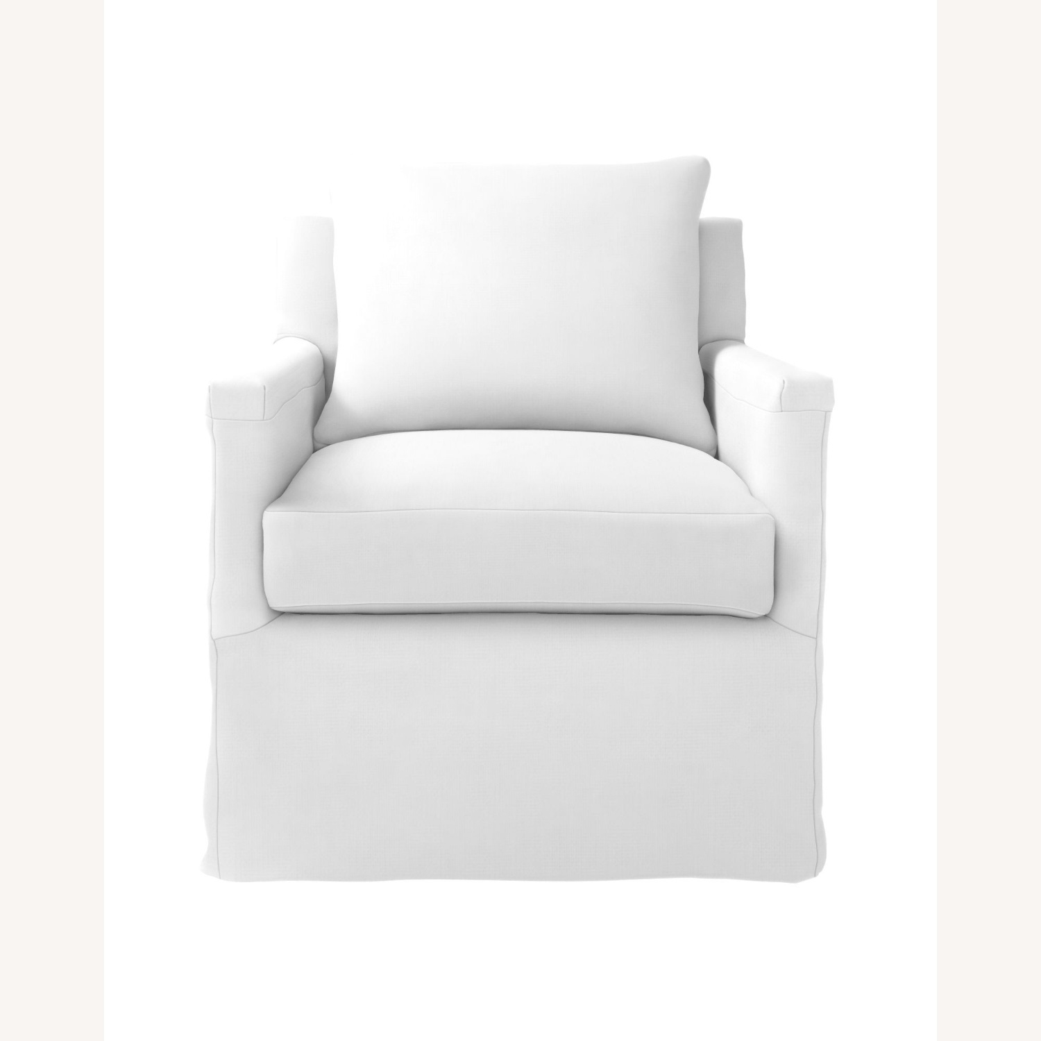 Pair Serena & Lily Spruce St Track Chair Slipcover - image-4