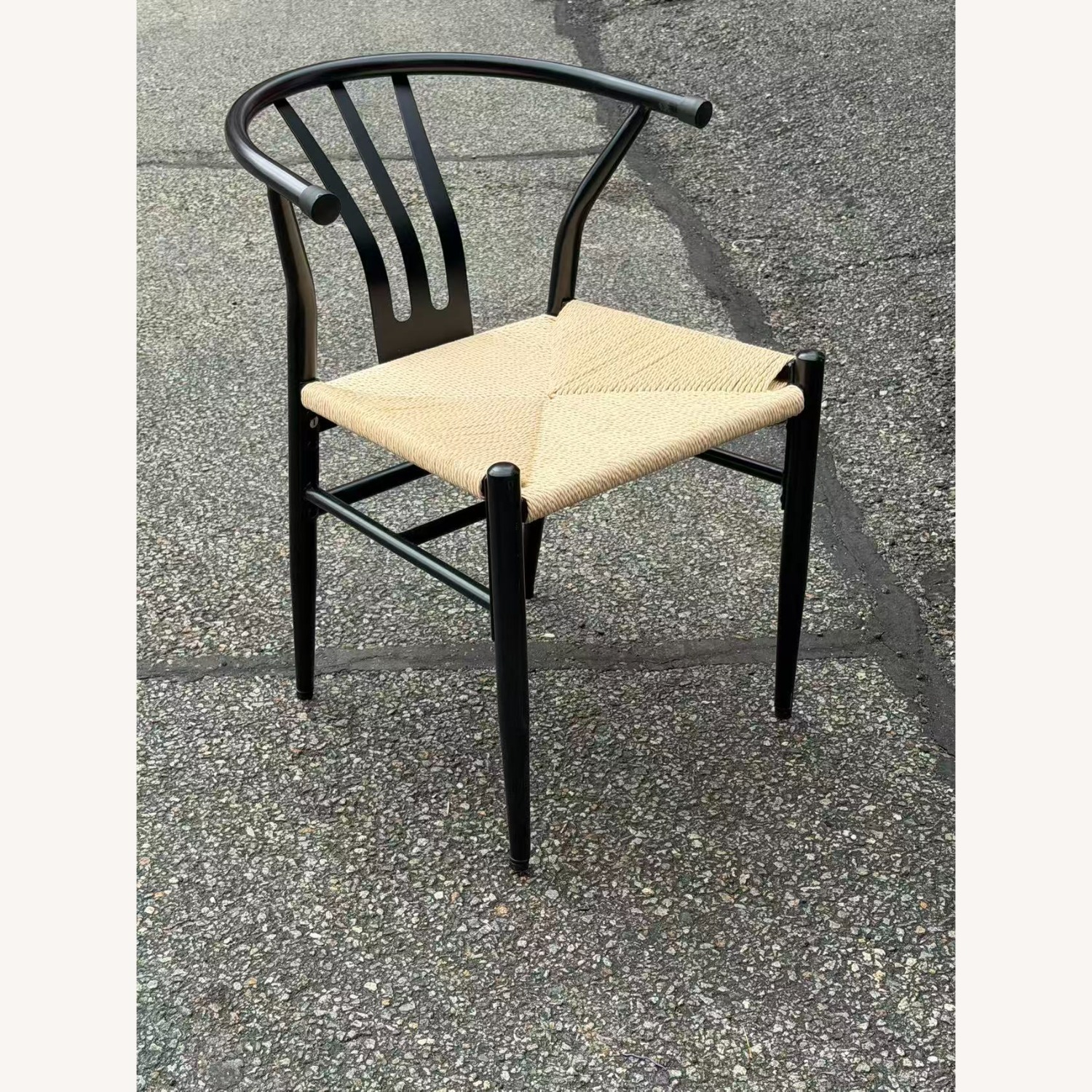 West Elm Wishbone-Style Chairs (Set of 4) - image-3