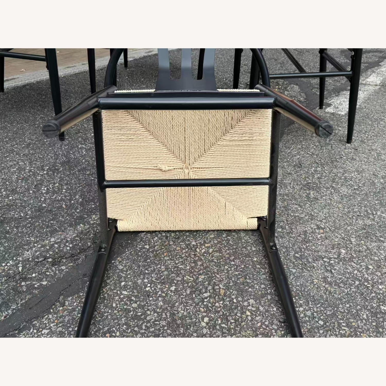 West Elm Wishbone-Style Chairs (Set of 4) - image-4