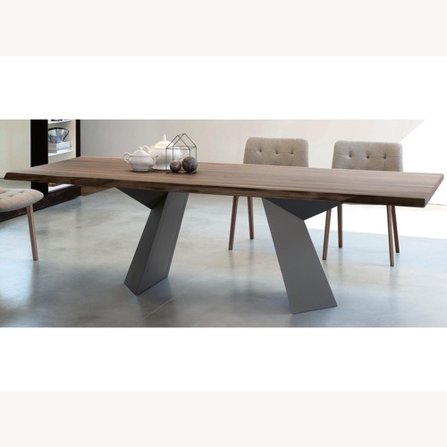 Used Bontempi Casa Fiandre Rectangular Wood Table for sale on AptDeco