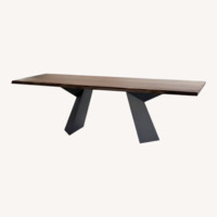 Bontempi Casa Fiandre Rectangular Wood Table