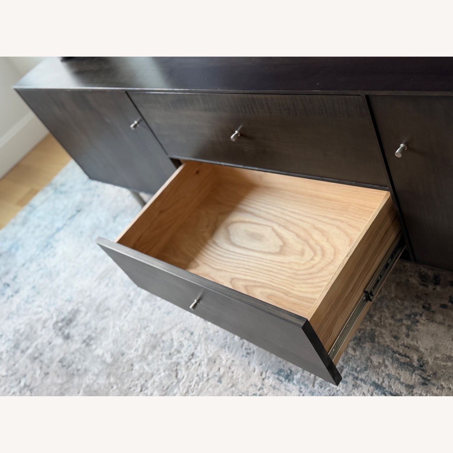 Room & Board Hudson Dark Brown Wood Media Storage - image-3