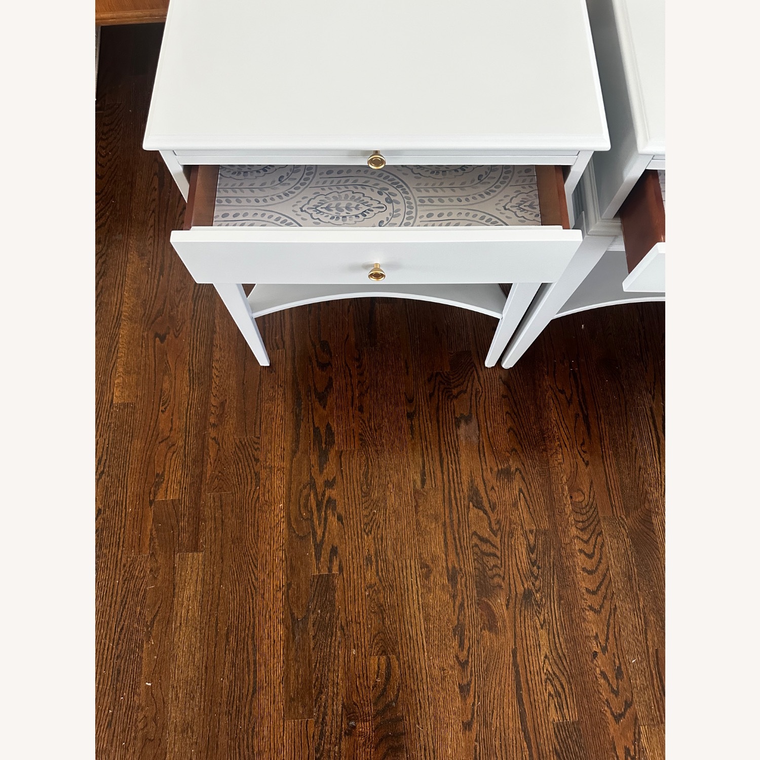 Modern Pair of Bombay Company Nightstands - image-8