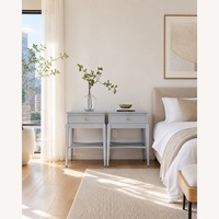 Modern Pair of Bombay Company Nightstands