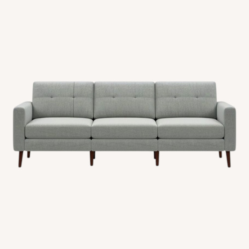 Used Burrow Nomad Dark Gray 3 Seater Sofa for sale on AptDeco