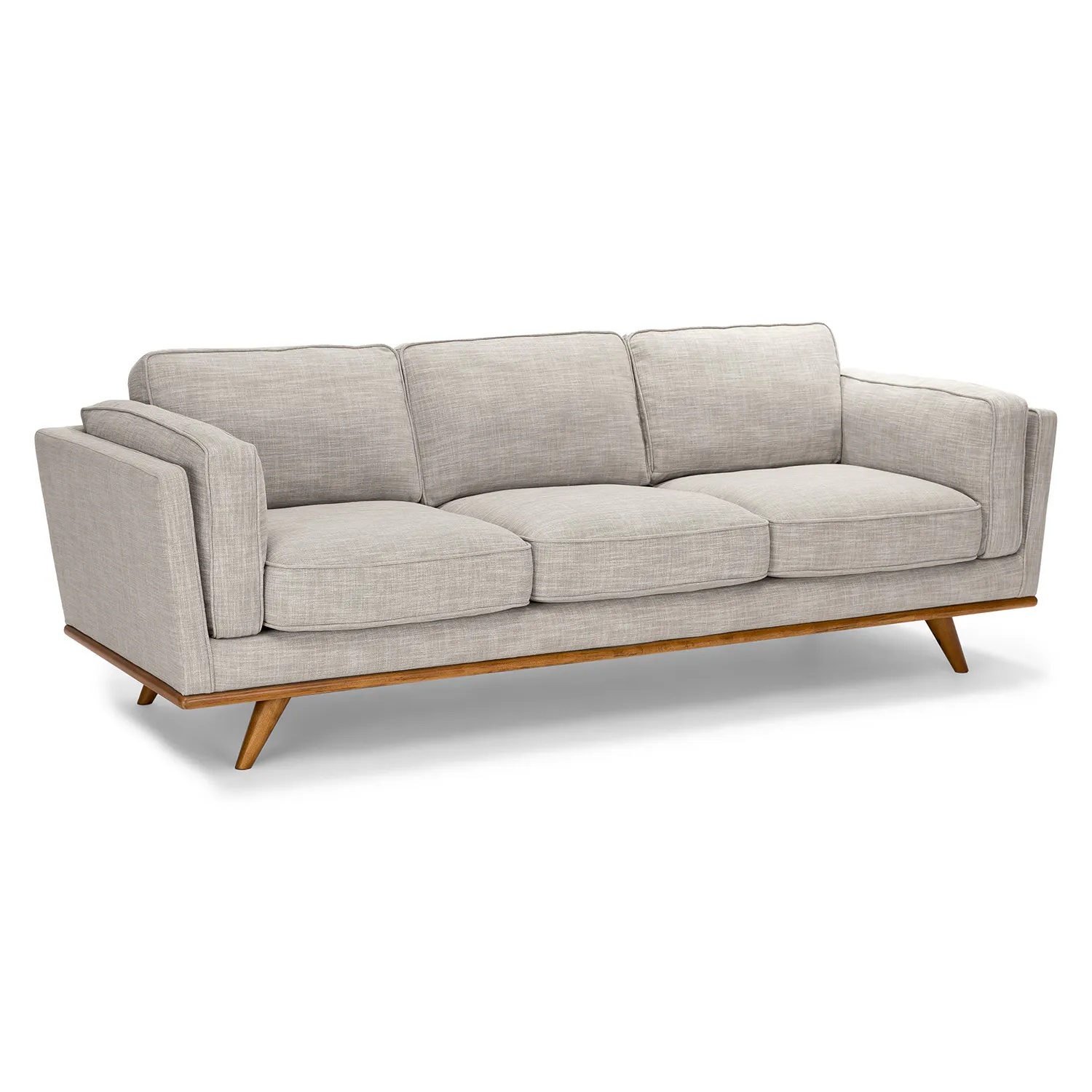 Article Timber 90" Sofa - Rain Cloud Gray - image-6