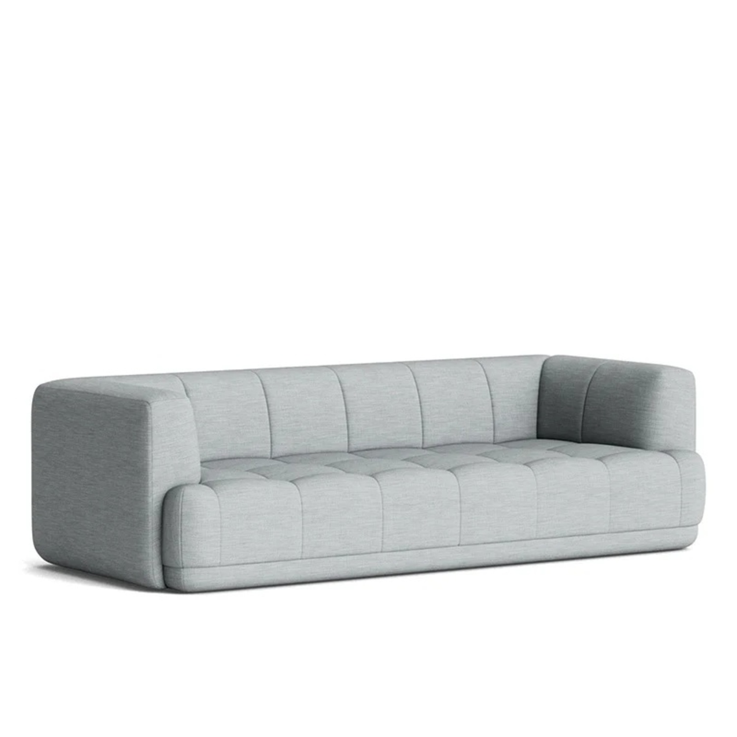 Hay Quilton Light Gray Fabric 2.5 Seater Sofa - image-5