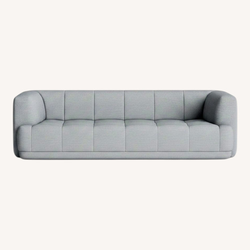 Used Hay Quilton Light Gray Fabric 2.5 Seater Sofa for sale on AptDeco