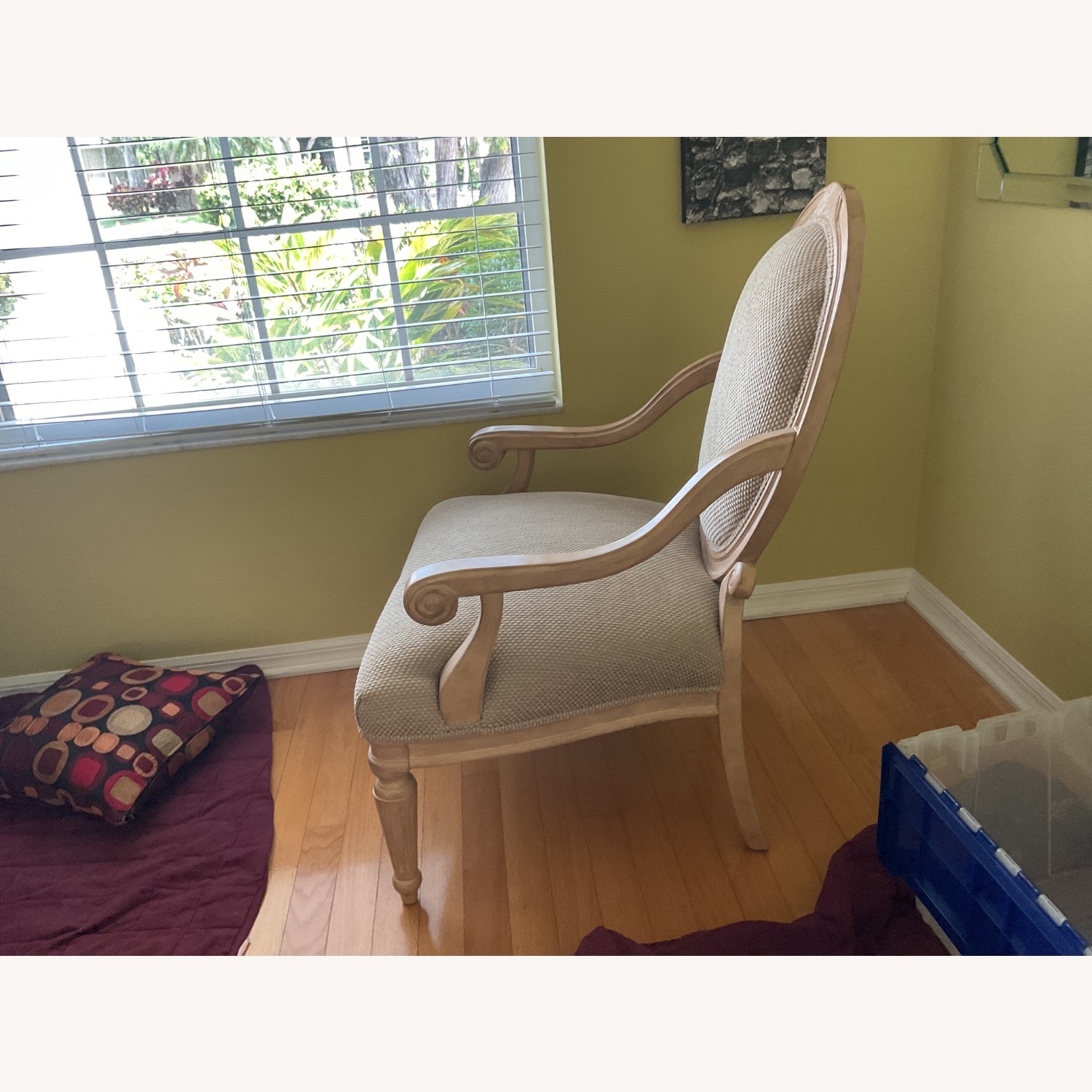 Gold Accent Chair - image-2