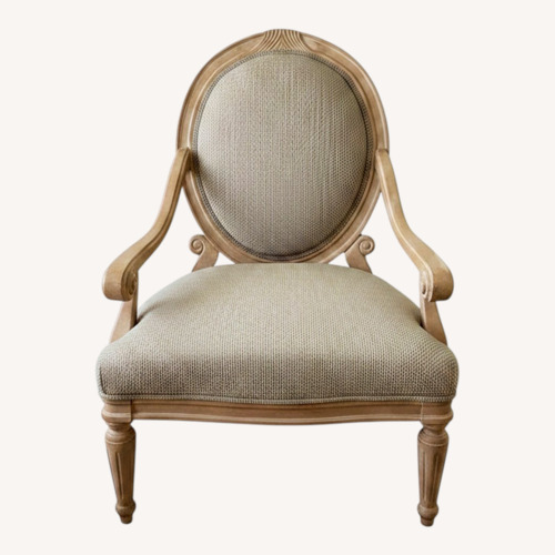 Used Gold Accent Chair for sale on AptDeco