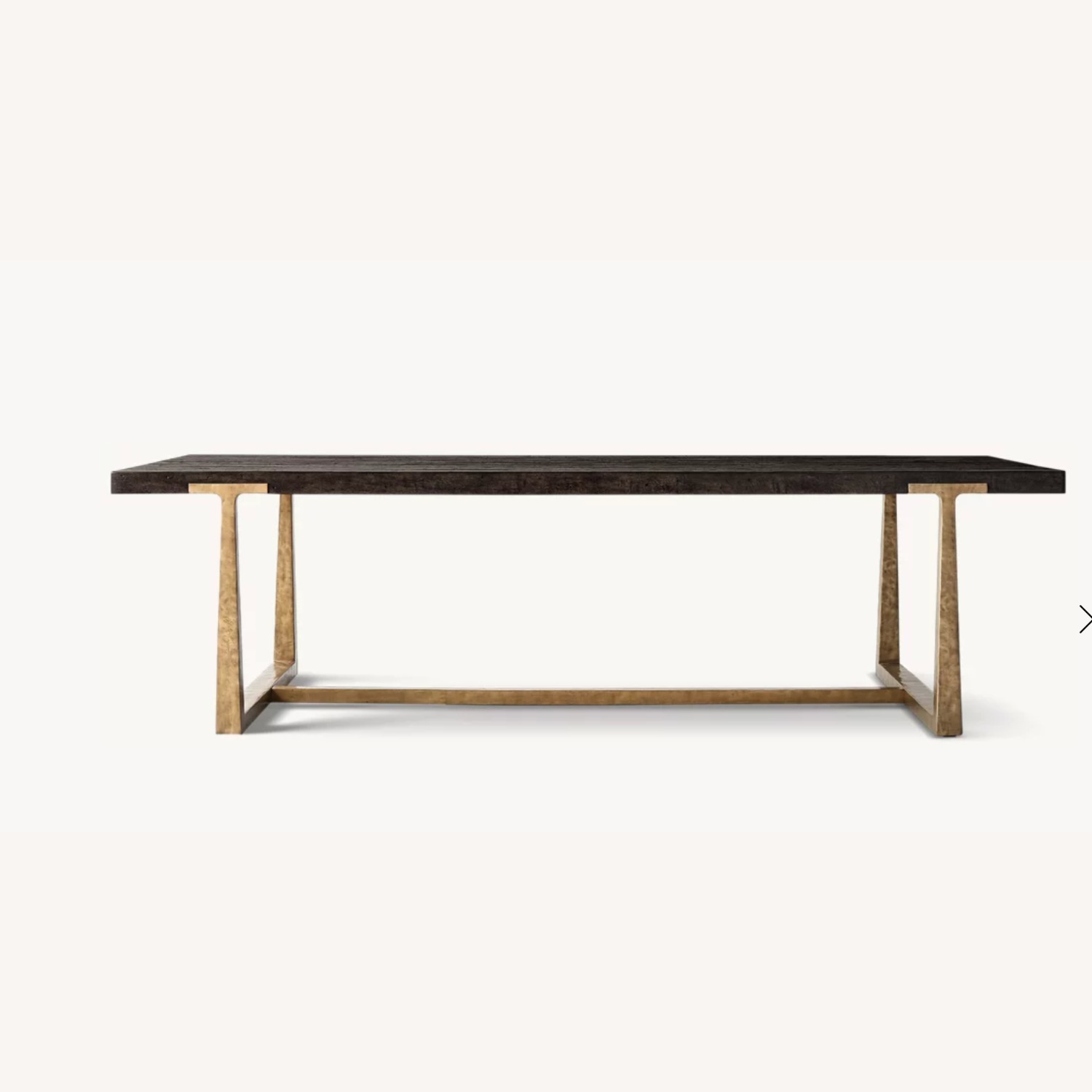 T-Brace Rectangular Extension Dining Table - image-3