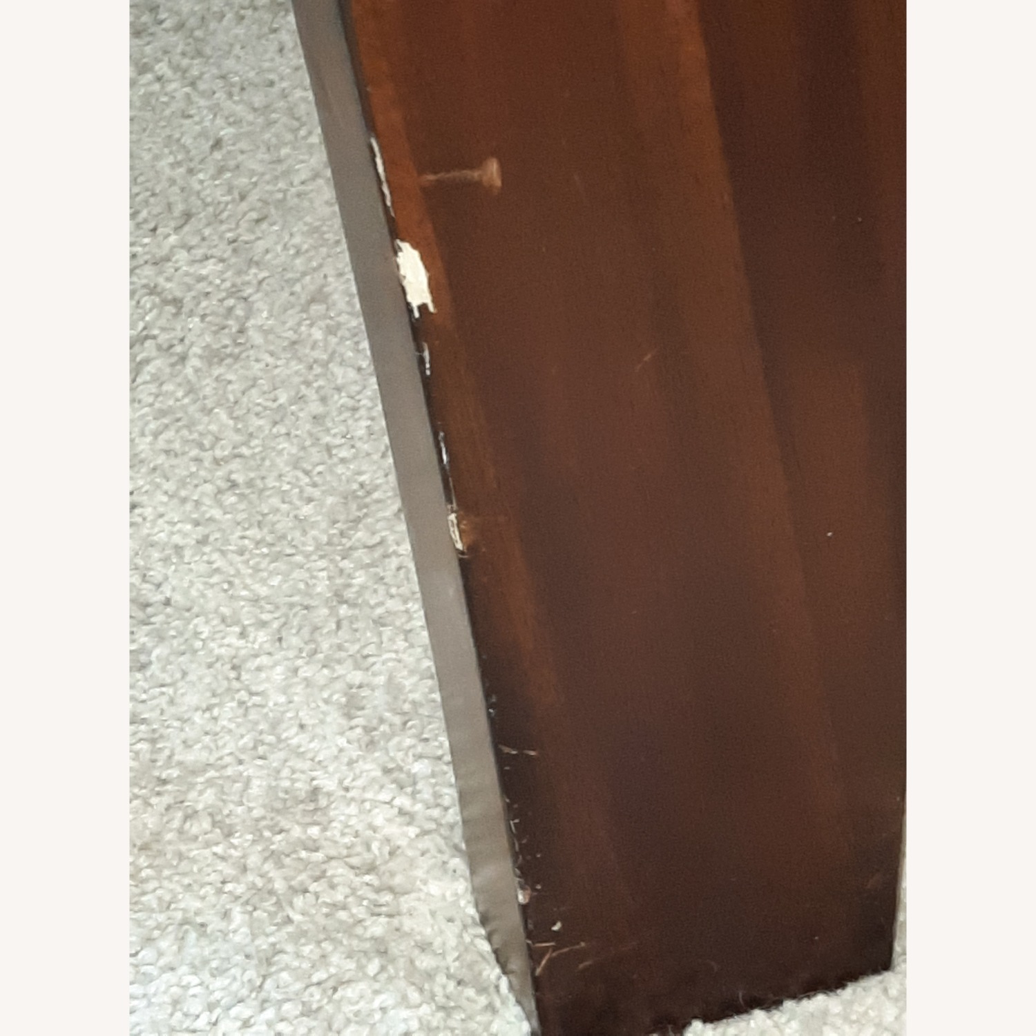 Dark Wood Counter Height Dining Table - image-2