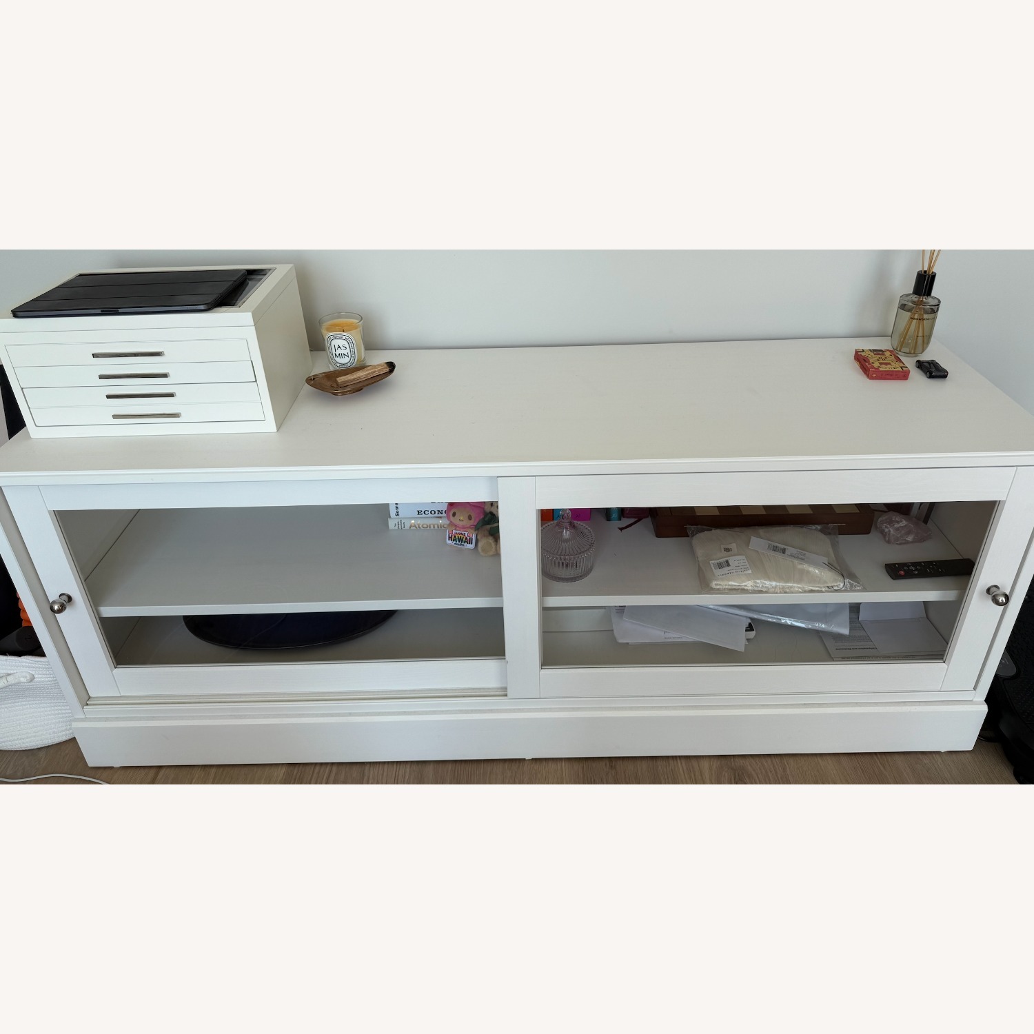 IKEA HAVSTA White Wood Media Storage - image-2