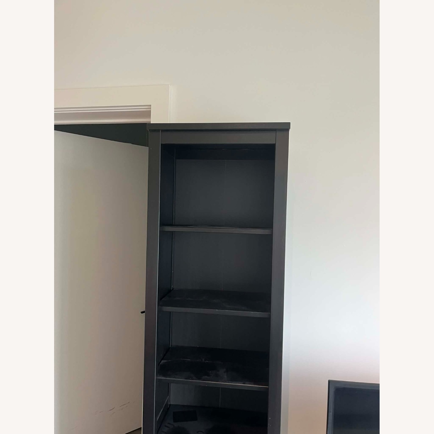 IKEA Hemnes Black Wood Bookcase - image-3