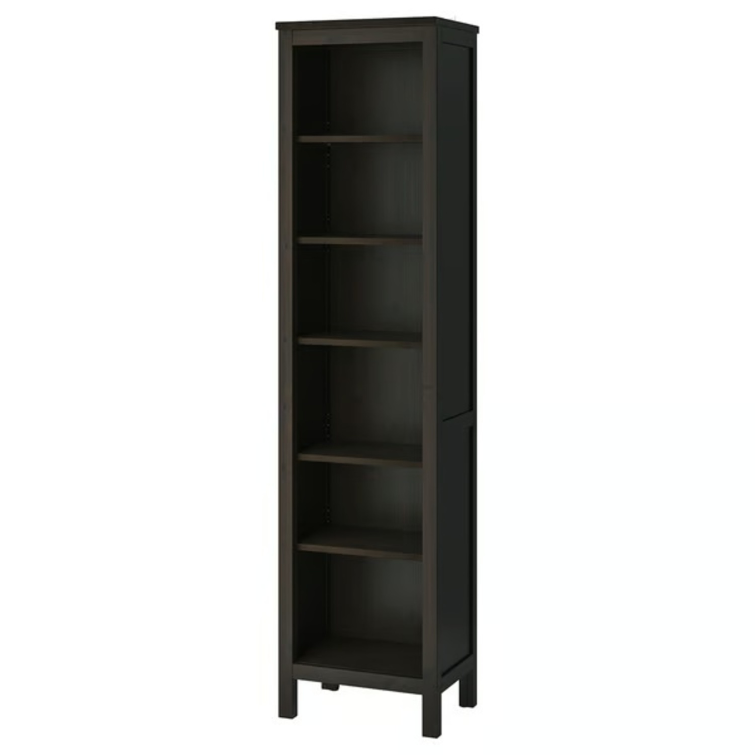 IKEA Hemnes Black Wood Bookcase - image-4