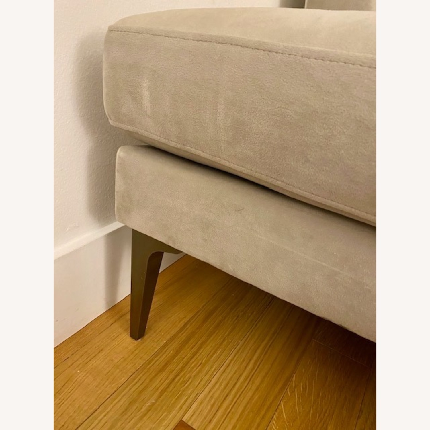 West Elm Andes Sectional Performance Velvet - image-1