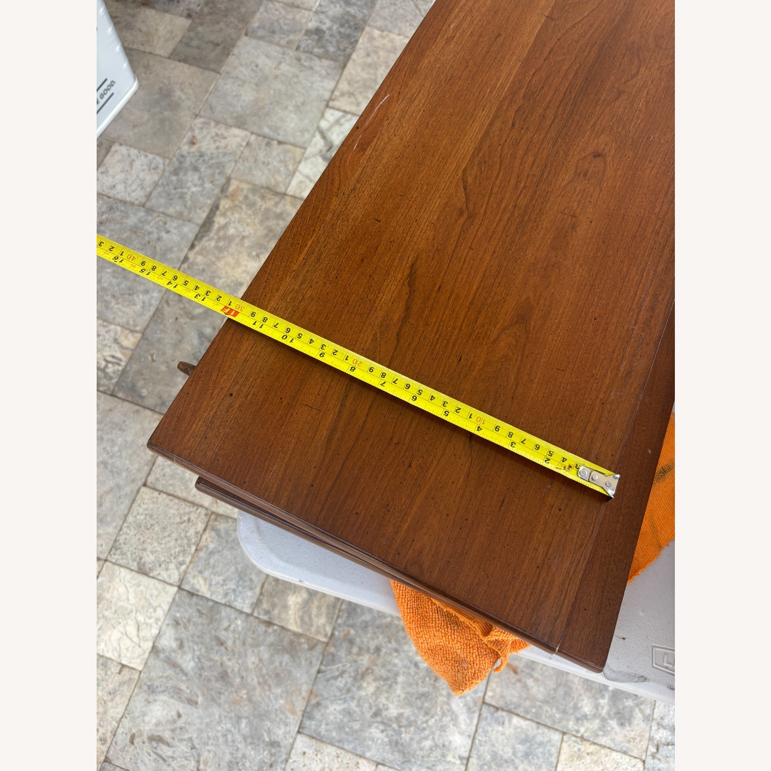 9 Foot Adjustable Hitchcock Wood Dining Table - image-12