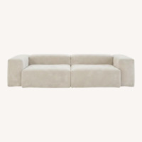 Wayfair Latitude Run Natural Fabric Sleeper Sofa
