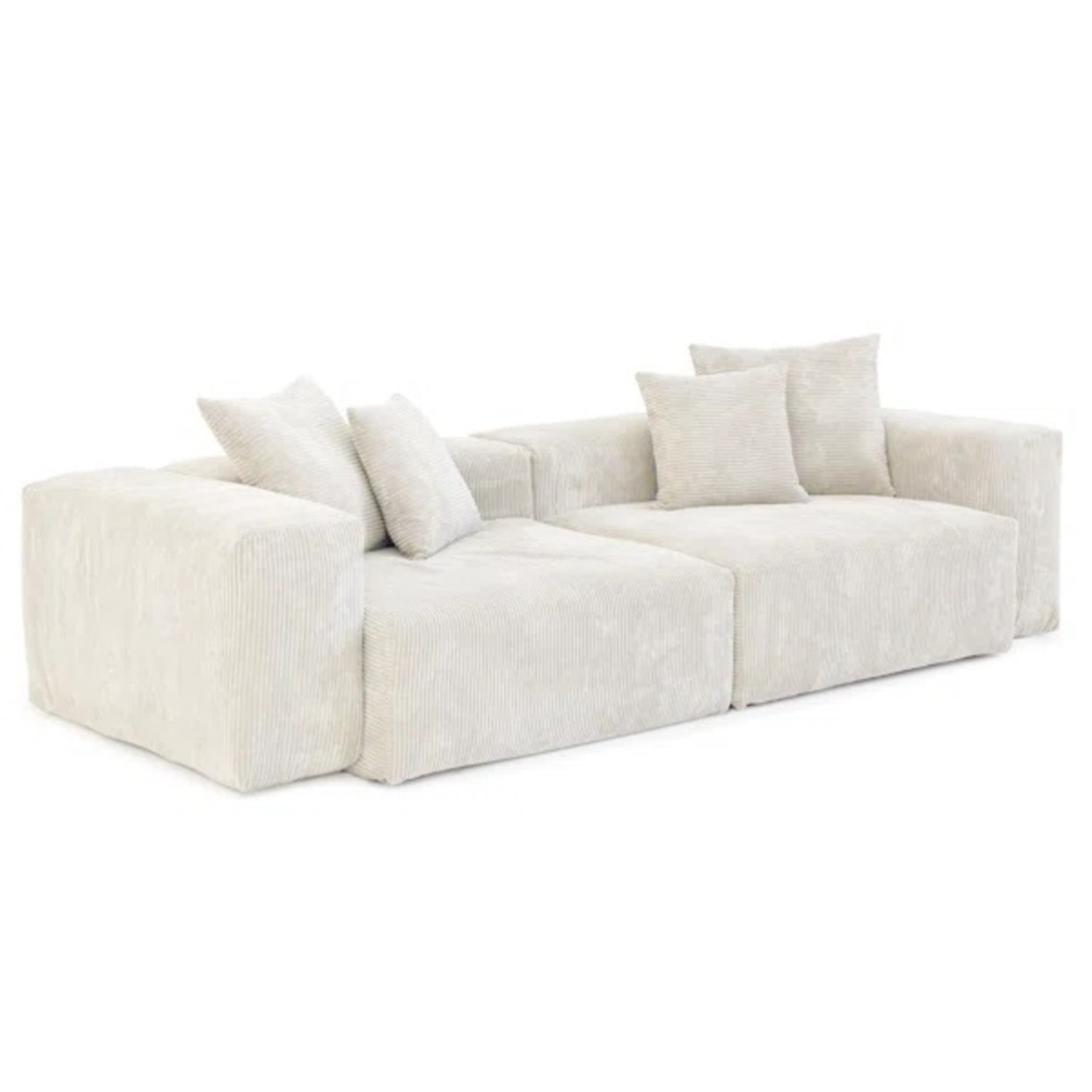 Wayfair Latitude Run Natural Fabric Sleeper Sofa - image-5
