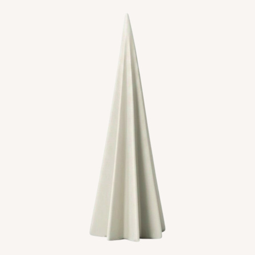 Used West Elm White Ceramic Décor for sale on AptDeco