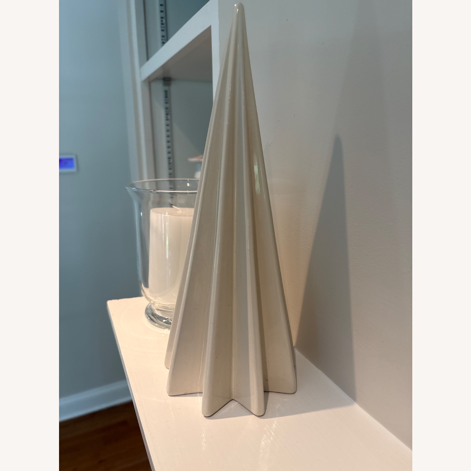 West Elm White Ceramic Décor - image-3