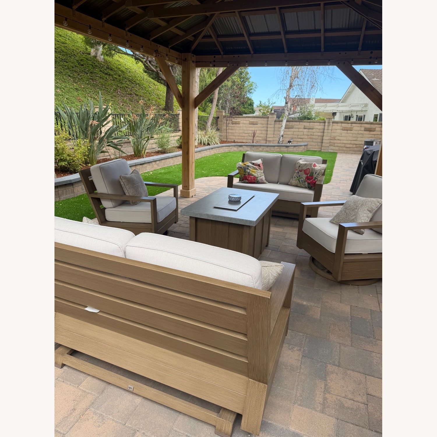 Agio Valmar 5-piece Outdoor Patio Furniture Set - image-3